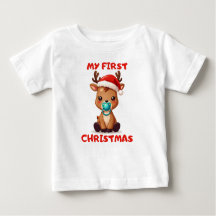 Christmas Baby Rentier - My first Christmas