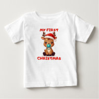 Christmas Baby Rentier - My first Christmas