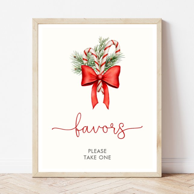 Christmas Baby Shower Favours Sign (Creator Uploaded)