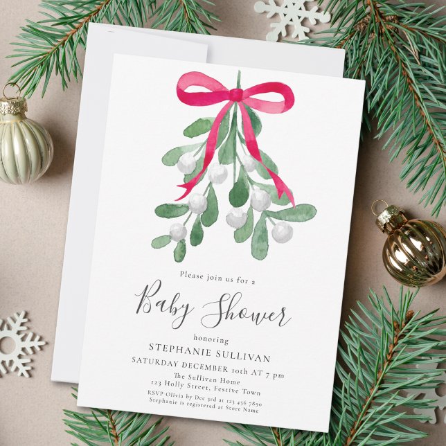 Christmas Baby Shower  Invitation (Creator Uploaded)