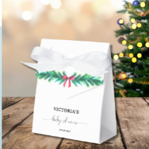 Christmas Baby Shower Party