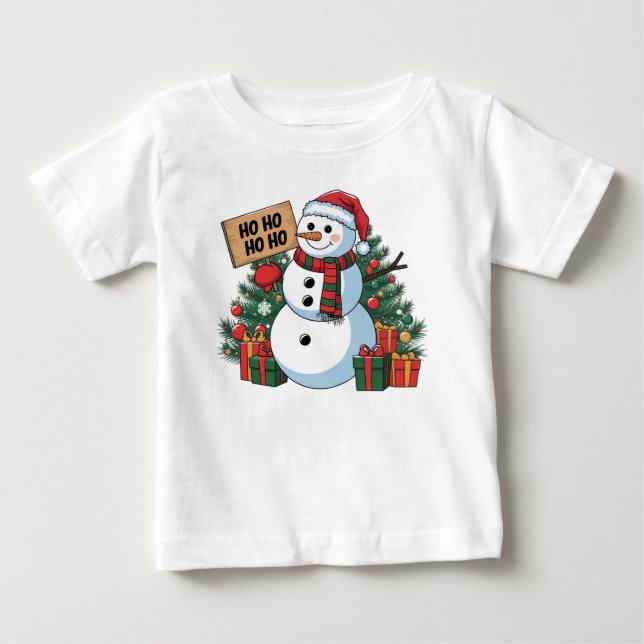 Christmas Baby T-Shirt (Front)