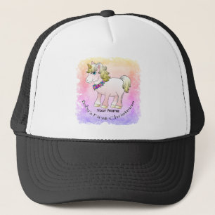 Christmas Baby Unicorn Trucker Hat