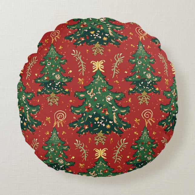 Christmas Backrest Cushion (Front)