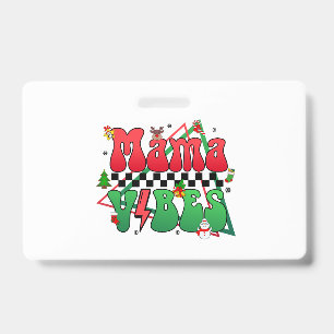 Christmas Badge ID Badge