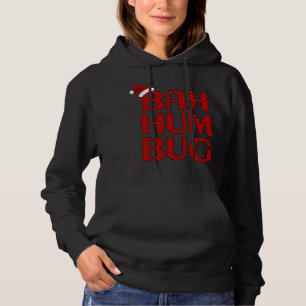 Christmas Bah Humbug Shirt-Xmas Humbug Santa Hat Hoodie