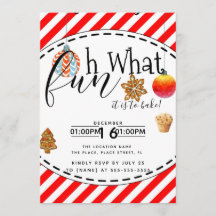 Christmas bake off fundraiser event cookie party