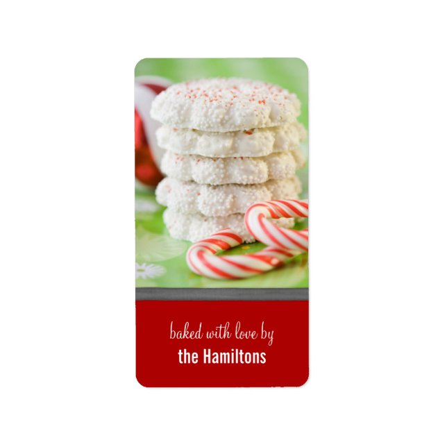 Christmas Baked Goods Tags (Front)