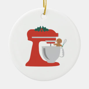 Christmas Baking Ceramic Tree Decoration