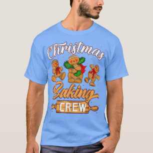 Christmas Baking Crew Cookie Christmas Tree Cake T-Shirt