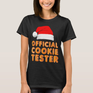 Christmas Baking Crew Cookie Tester Xmas Pajamas T-Shirt