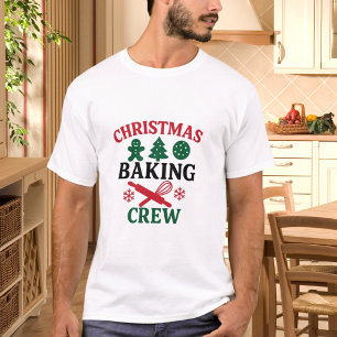 Christmas Baking Crew Dad T-Shirt