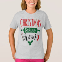 Christmas Baking Crew Funny Toddler Christmas