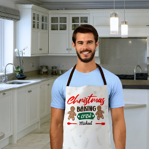 Christmas Baking Crew, Matching Family Apron