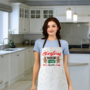 Christmas Baking Crew, Matching Family Apron