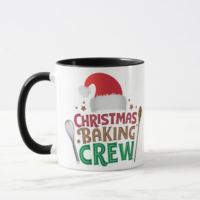 CHRISTMAS BAKING CREW MUG (Left)