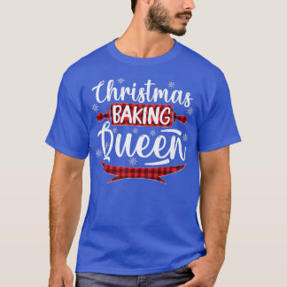 Christmas Baking Queen Funny Roll Pin Xmas Baker T T-Shirt