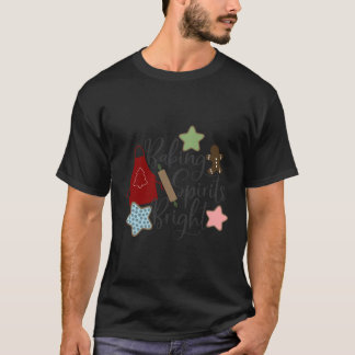 Christmas Baking Spirits Bright Long Sleeve T-Shirt