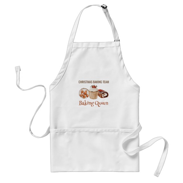 Christmas Baking Team Decorating Diva Standard Apron (Front)