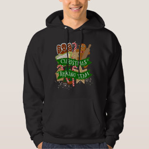 Christmas Baking Team Gingerbread Holiday Cookie B Hoodie