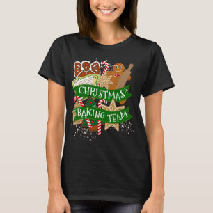 Christmas Baking Team Gingerbread Holiday Cookie B T-Shirt