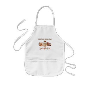 Christmas Baking Team Sprinkle Pro Kids Apron