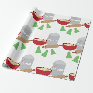 Christmas Baking Wrapping Paper