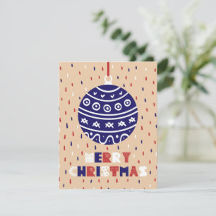 Christmas Ball Holiday Card