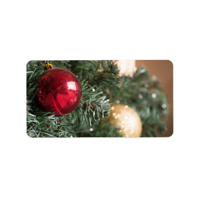 Christmas ball label (Front)