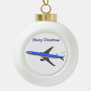 Christmas Ball Ornaments - Aeroplane