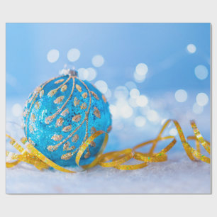 Christmas Ball Wrapping Paper