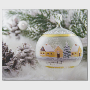 Christmas  Ball Wrapping Paper