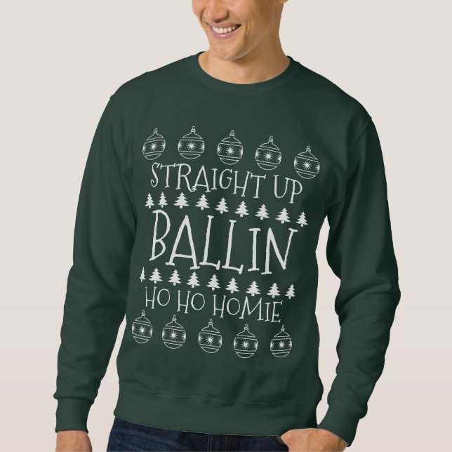 Christmas Ballin Sweatshirt (Front)