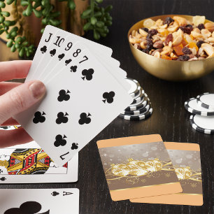 Christmas Balls And Tinsel Playing Cards