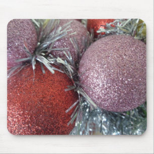 Christmas Balls Mouse Mat