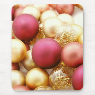 Christmas Balls Mouse Mat
