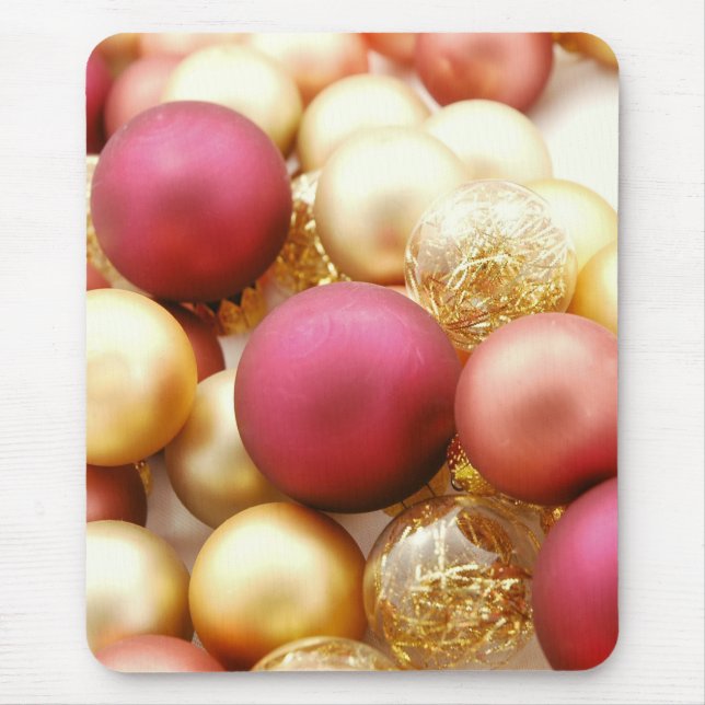 Christmas Balls Mouse Mat (Front)