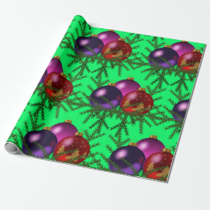 Christmas Balls Wrapping Paper