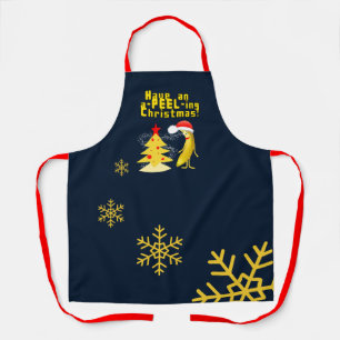 Christmas banana apron