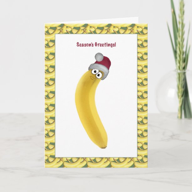 banana cards zazzle uk