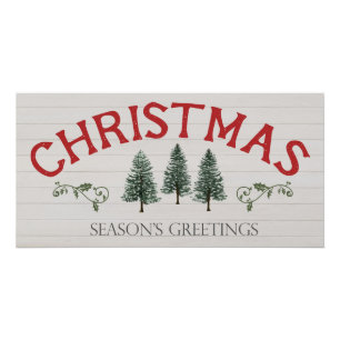 Christmas, banner, poster