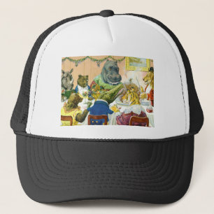 Christmas Banquet in Animal Land Trucker Hat