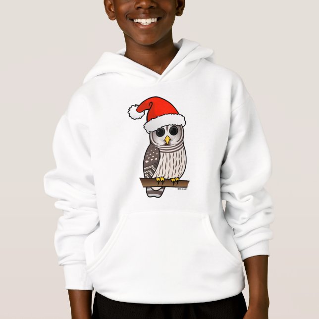 Christmas Barred Owl Santa (Front)