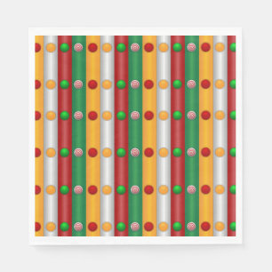 Christmas Bars Napkin