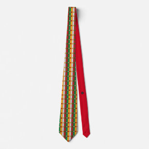 Christmas Bars Tie