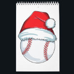 Christmas Baseball  For Kids Men Ball Santa Pajama Calendar<br><div class="desc">Score a home run in style with our 'Christmas Baseball Santa Pajama.' Perfect for kids and men who love both baseball and the holiday season.</div>