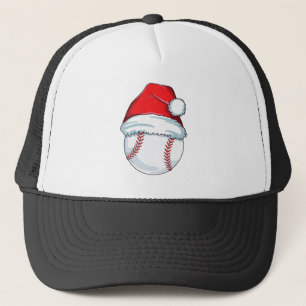 Christmas Baseball For Kids Men Ball Santa Pajama Trucker Hat