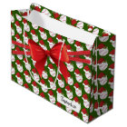 Christmas Baseball Pattern - Large