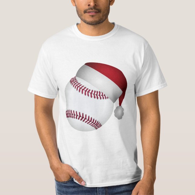 Christmas Baseball T-Shirt (Front)