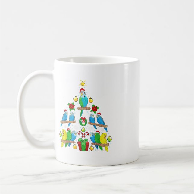 Christmas Baseball with Santa Hat Merry Christmas  Coffee Mug (Left)